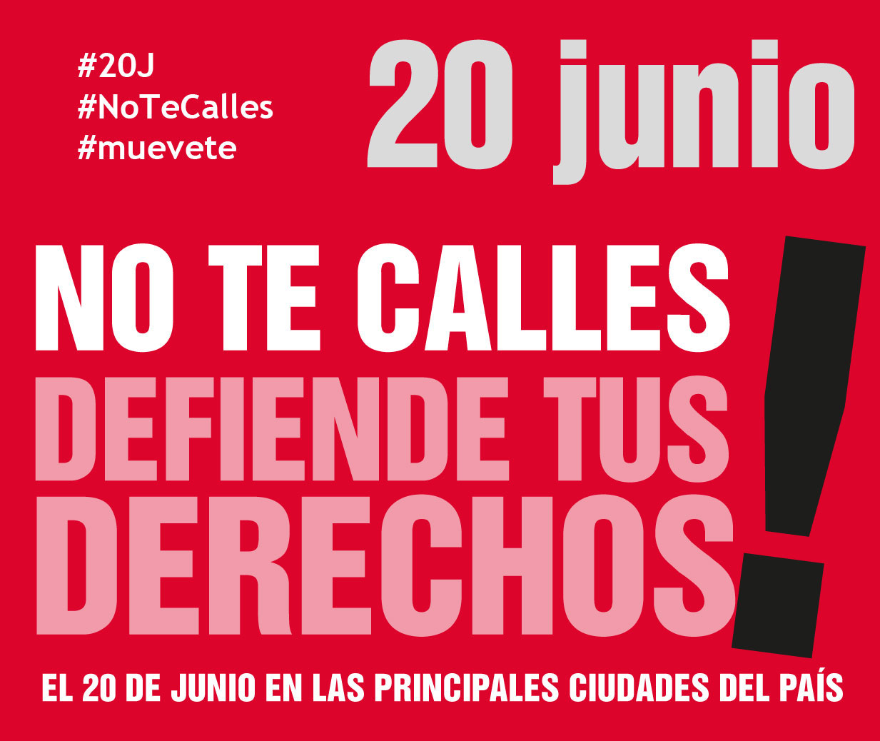 Movilizaciones 20J 2012