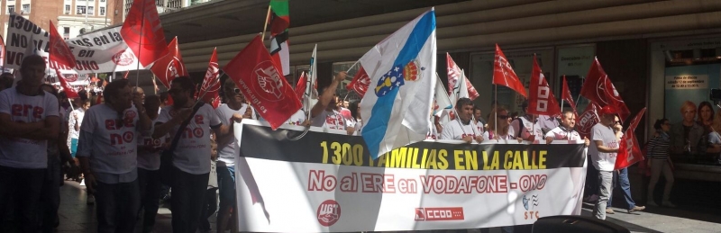Manifestación Vodafone-ono sep 2015
